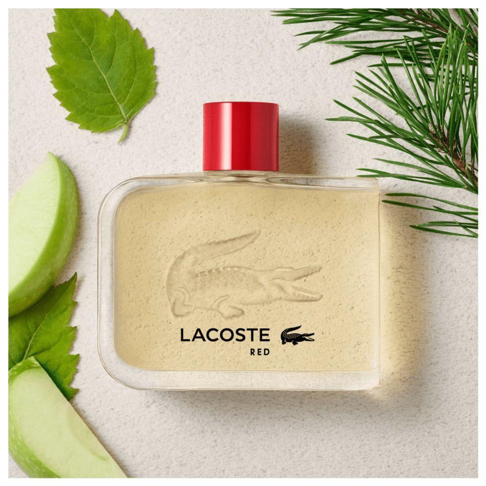 Lacoste Red Eau De Toilette - Perfume Masculino 125ml