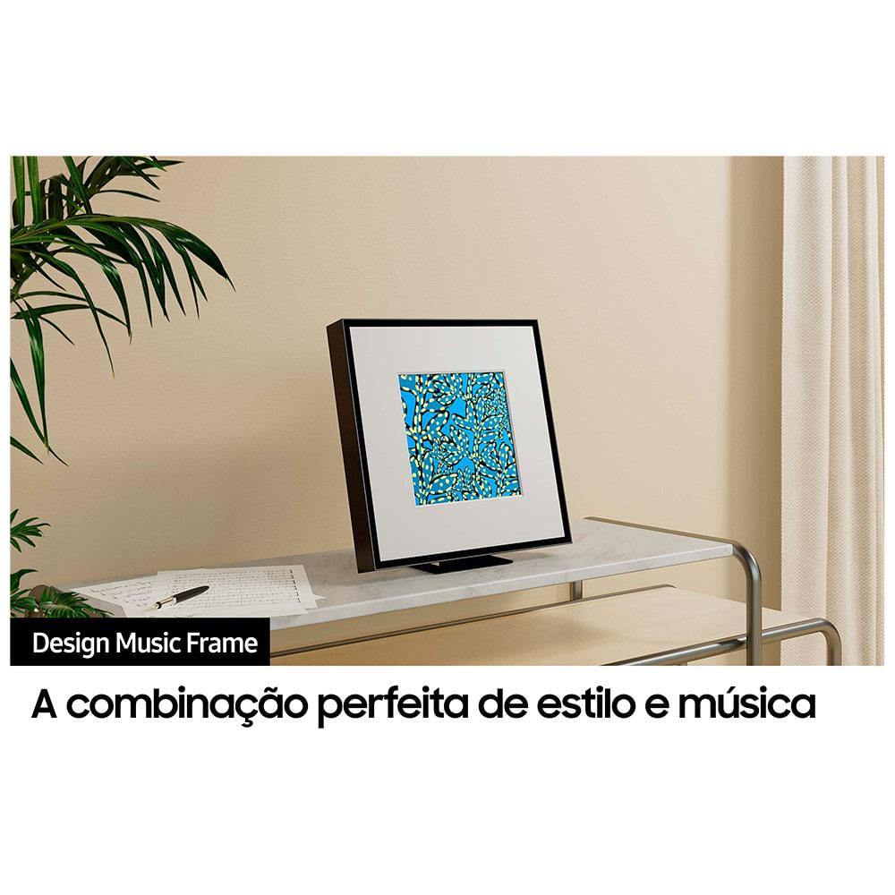 Music Frame Samsung LS60D, Dolby Atmos, Sincronia Sonora e Alexa Built-in