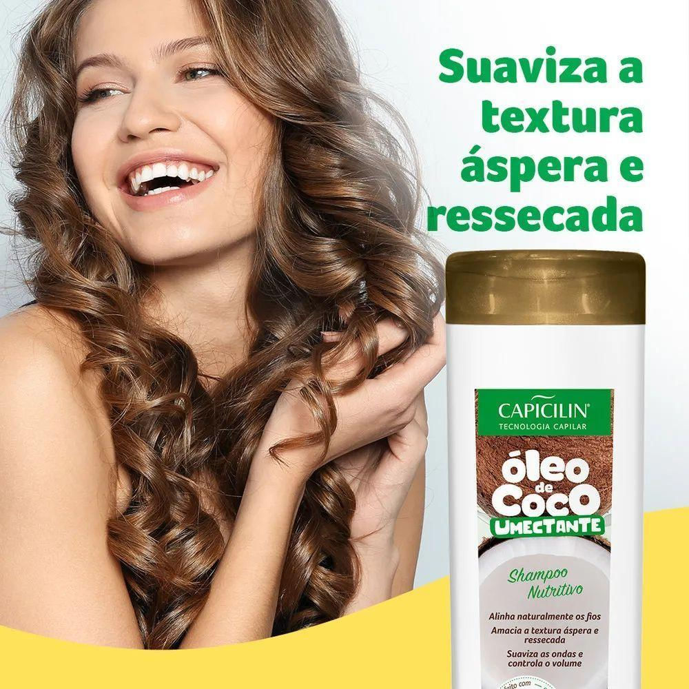 Shampoo Capicilin óleo De Coco 250ml