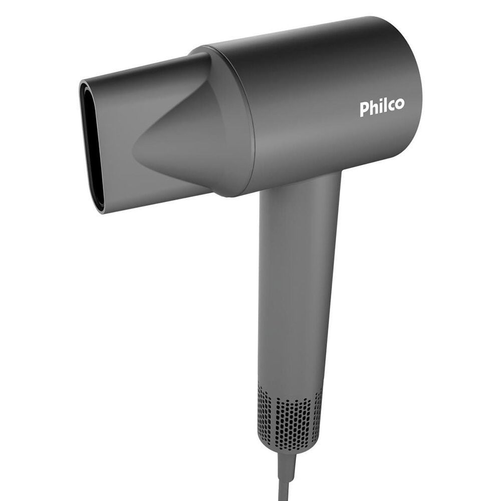 Secador de Cabelos Philco 1600W 4 Temperaturas - PSC3600 Cinza / 220V