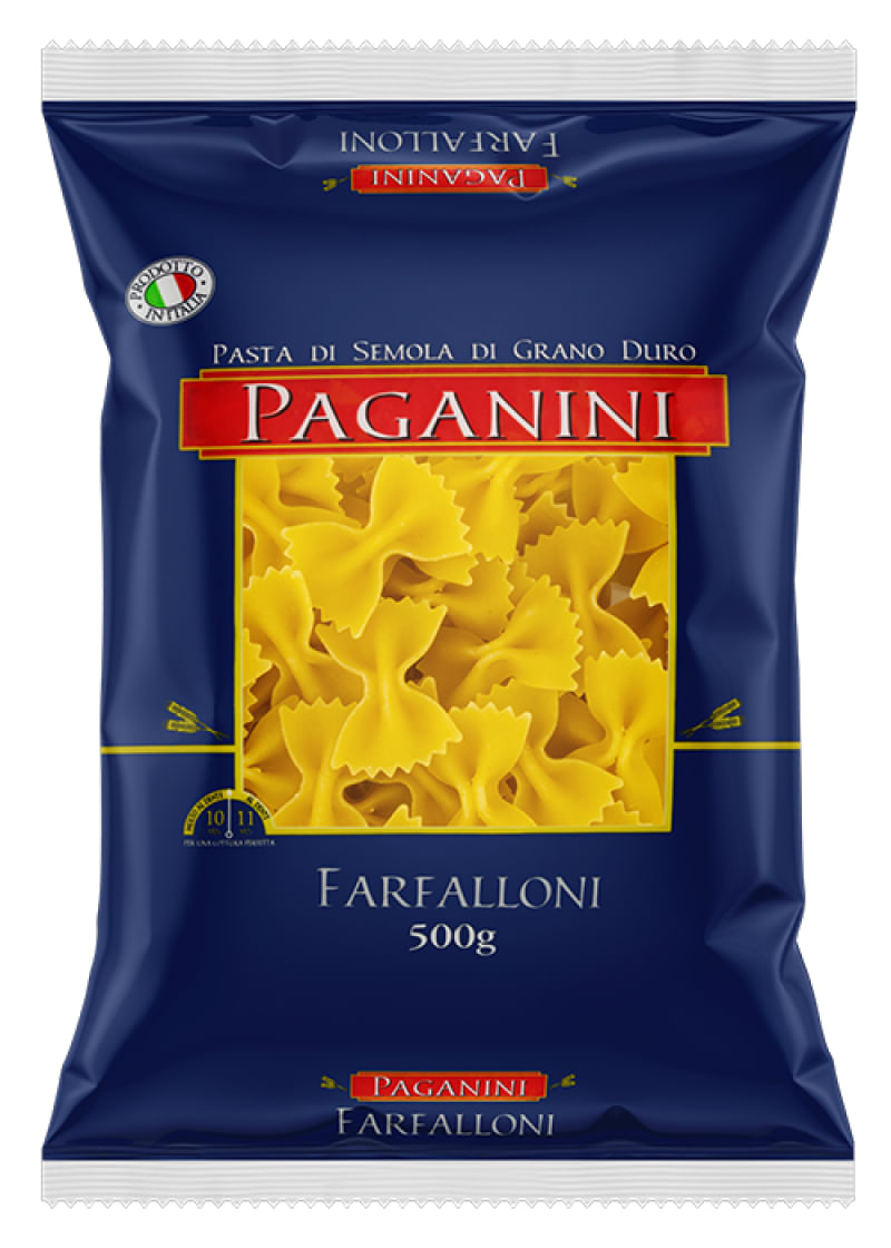 Macarrão Farfalloni Paganini 500g