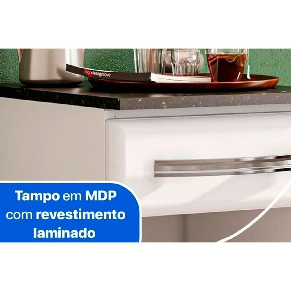 Balcão Fruteira Cozinha C- 1 Gaveta 35cm Branco - Telasul