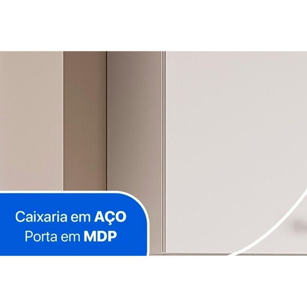 Balcão Lavanderia Duo Duplo Médio C- 2 Portas Branco - Telasul