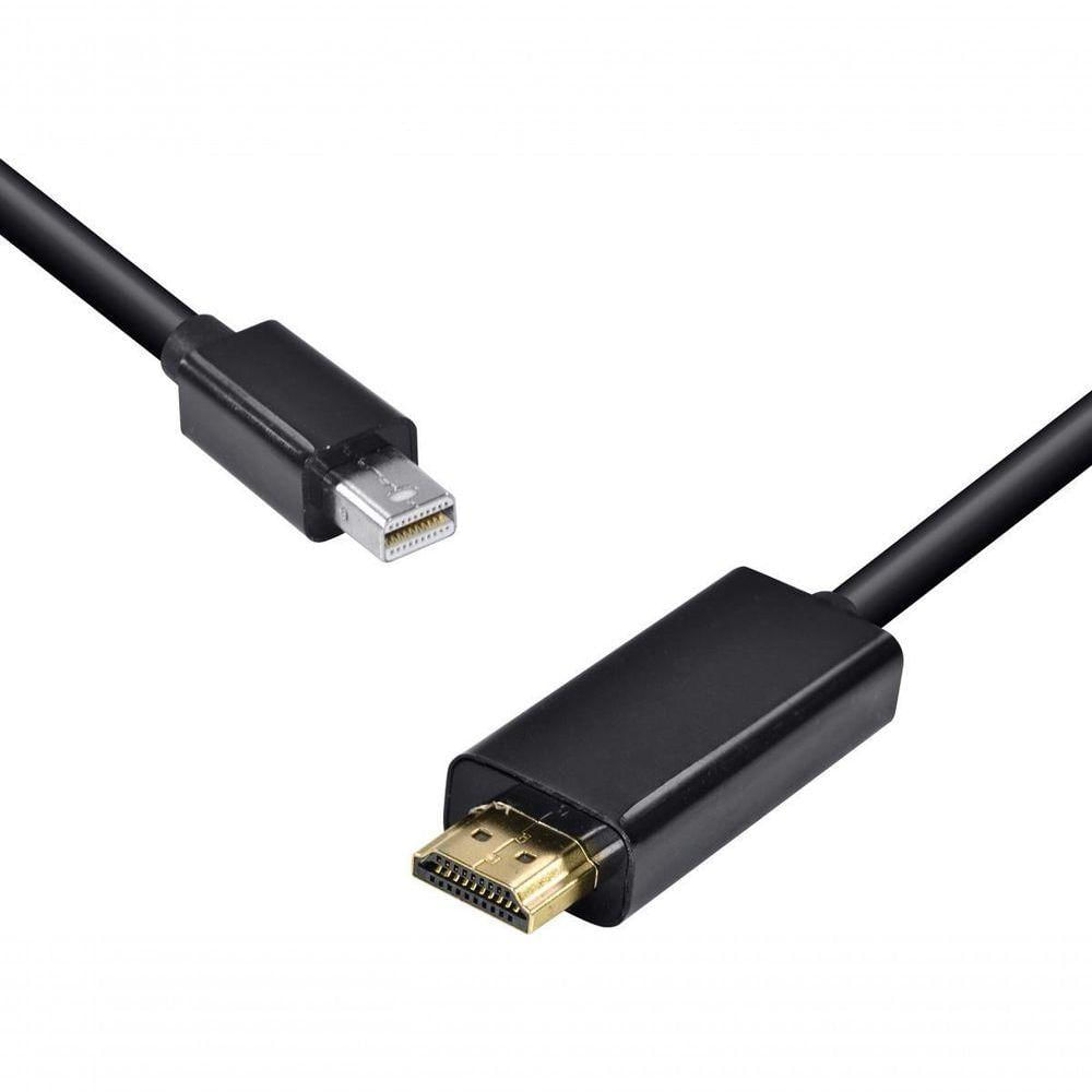 Cabo Mini Displayport 1.1 Para Hdmi 1.4v 2m - Hmdp-2