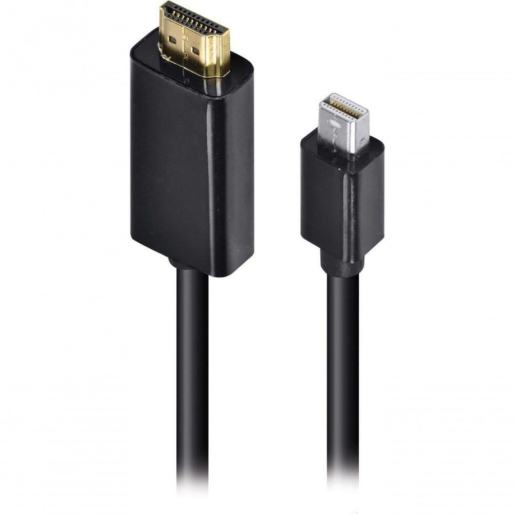 Cabo Mini Displayport 1.1 Para Hdmi 1.4v 2m - Hmdp-2