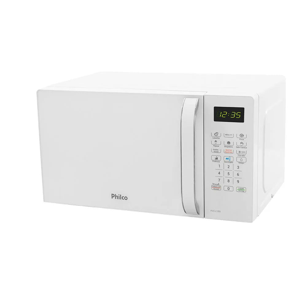 Micro-Ondas 20 Litros Philco PMO23B Branco 220v