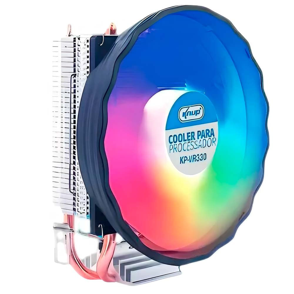 Coler universakl para processador Intel e AMD KP-VR330 RGB Knup