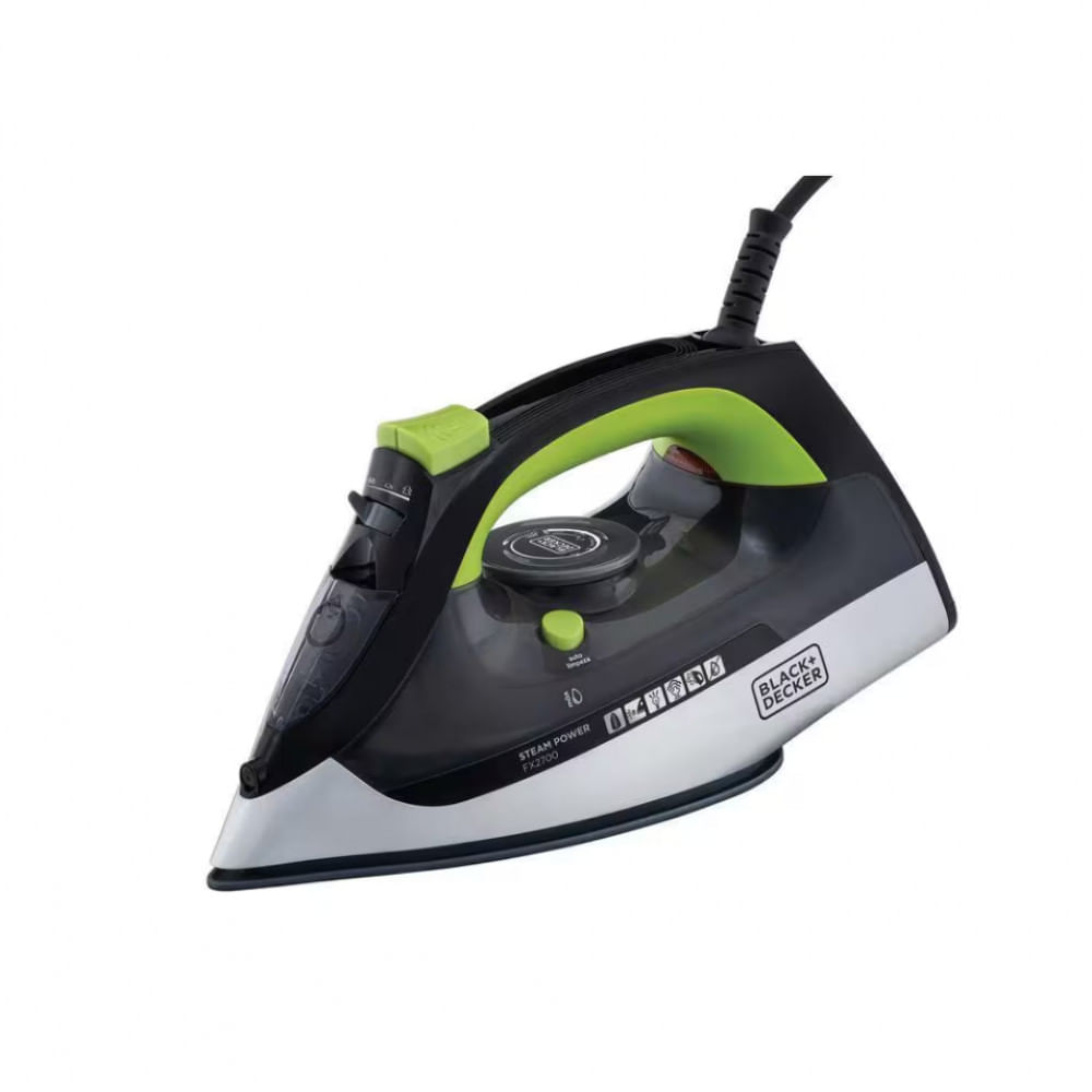 Ferro a vapor Black+Decker Steam Power FX2700 com antigotejamento