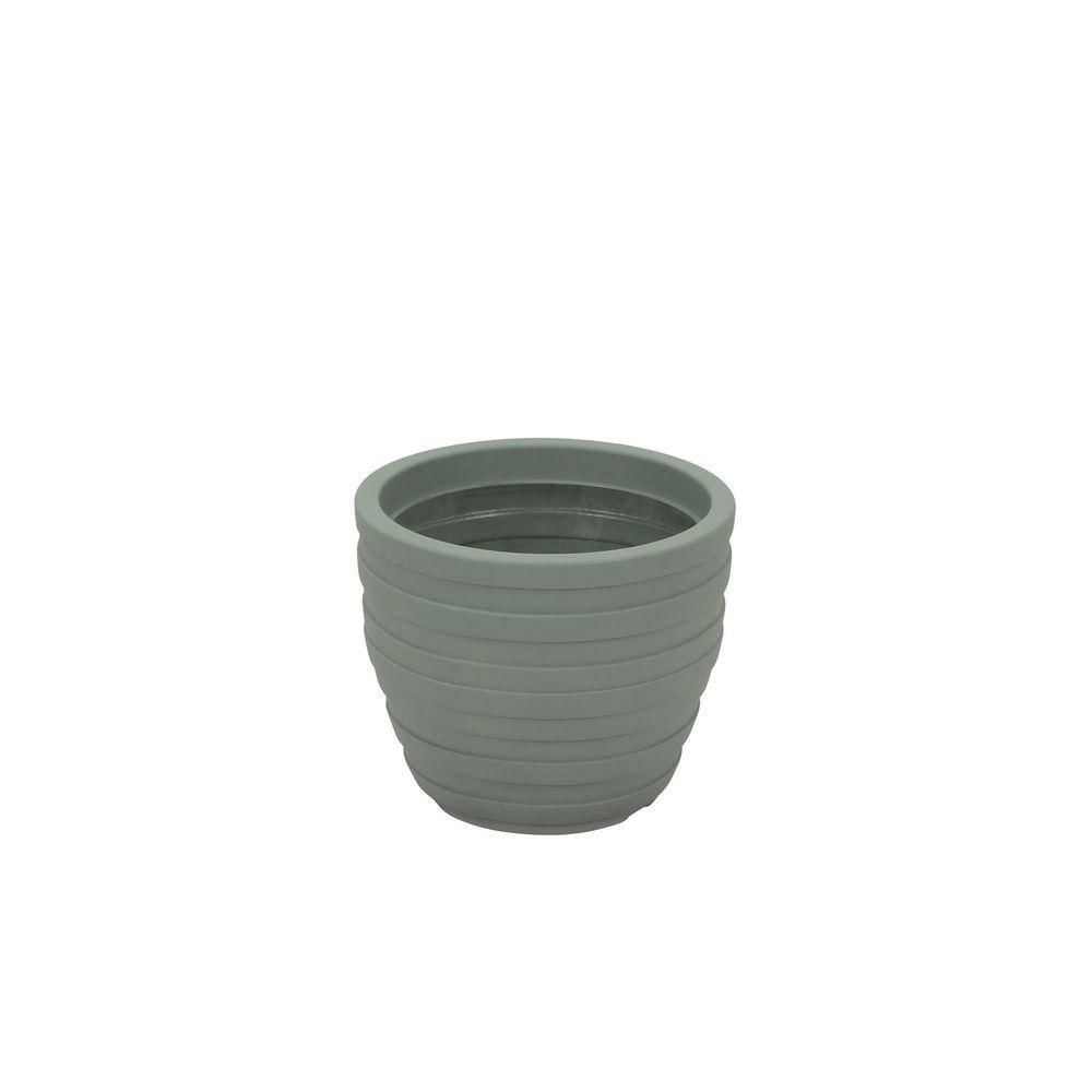 Vaso Tramontina Inca Polietileno Verde Sálvia 32cm Tramontina