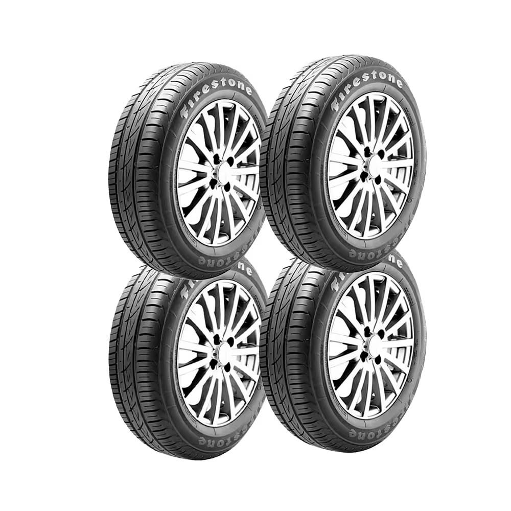 Pneu Aro 15 Firestone F-600 195/65 R15 91H - 4 Unidades