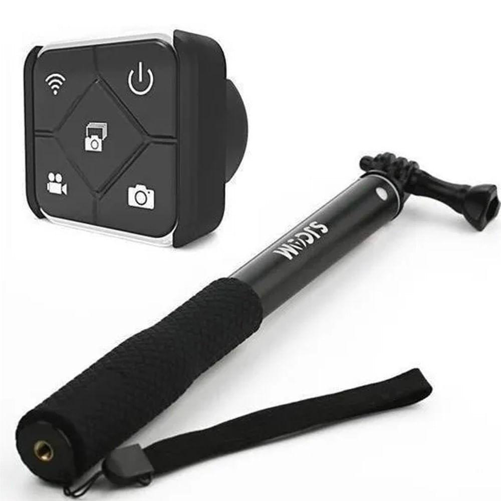 Bastão SJCam Retrátil 91cm Monopod com Controle Remoto Original