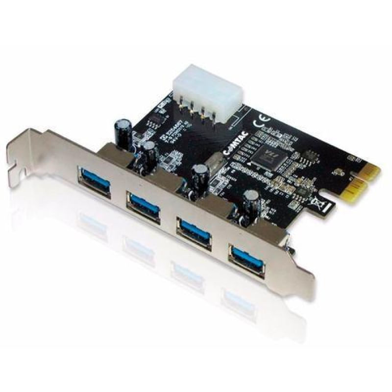 Placa Pci Express Usb 3.0 Ate 5gbps 4 Portas Pci-e