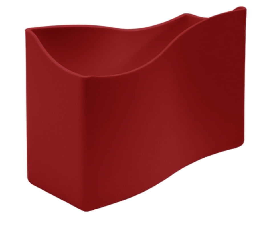 Porta Guardanapo de Mesa Vermelho Coza