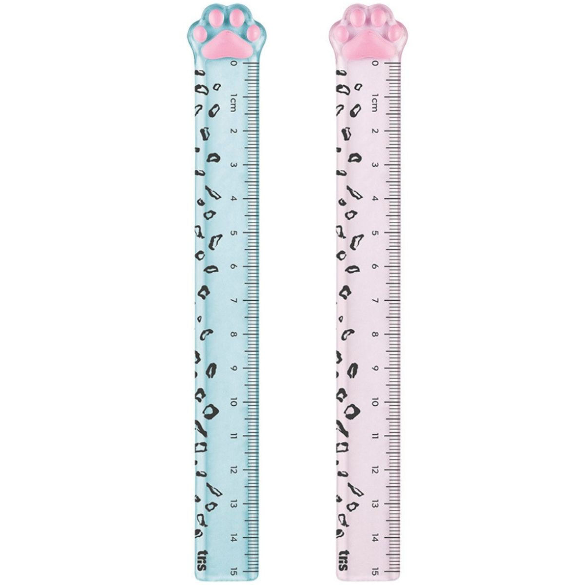 RÉGUA ESCOLAR HOLIC PETS - 15CM - MIAU-LINE - 1 UNI - TRIS