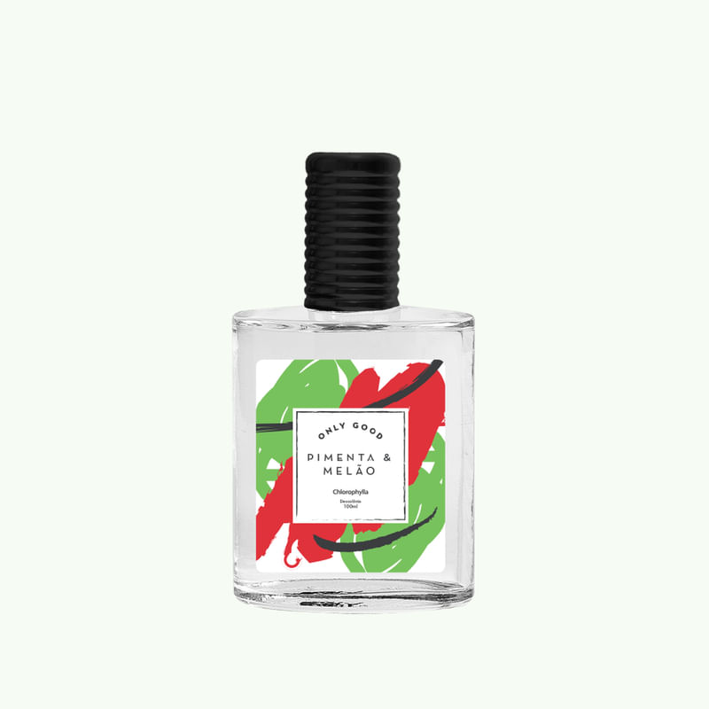 Perfume Unissex Only Good Pimenta e Melão Deo Colônia 100ml QHS - Chlorophylla