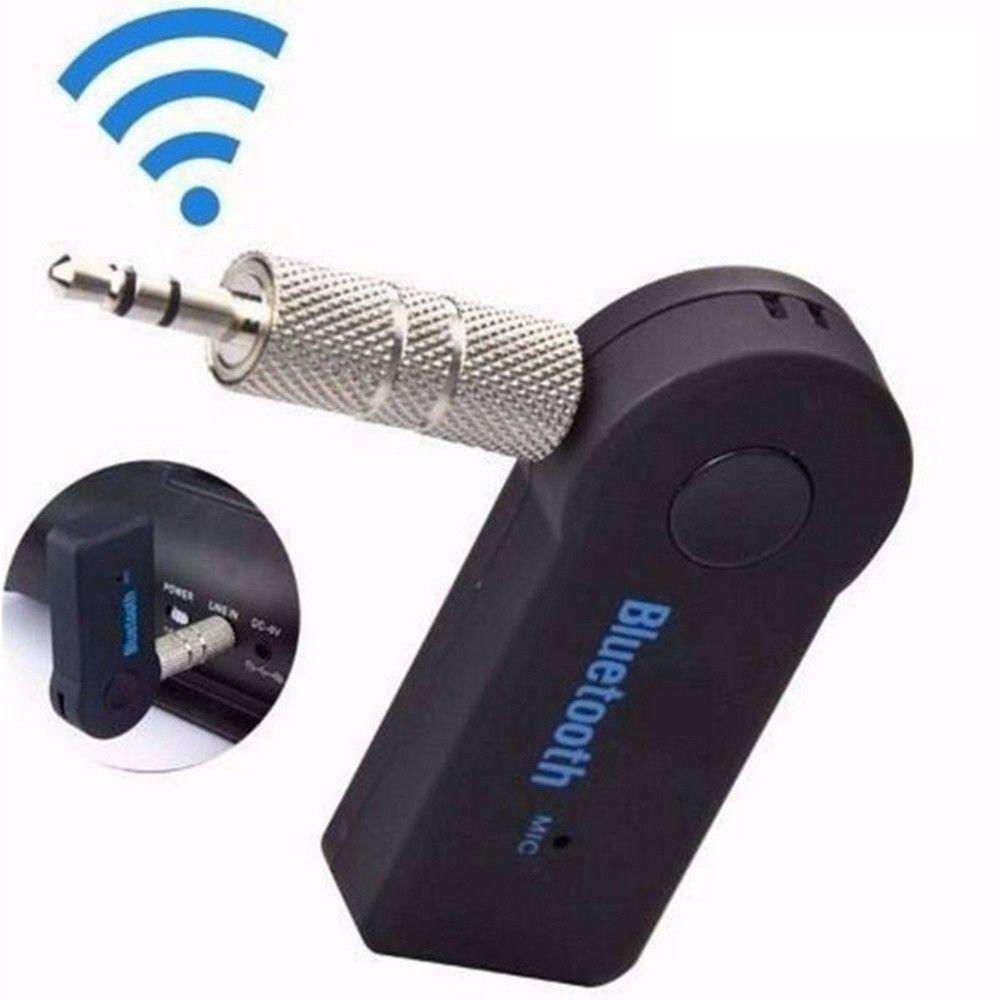 Adaptador Receptor Bluetooth Com Microfone Usb Musica P2