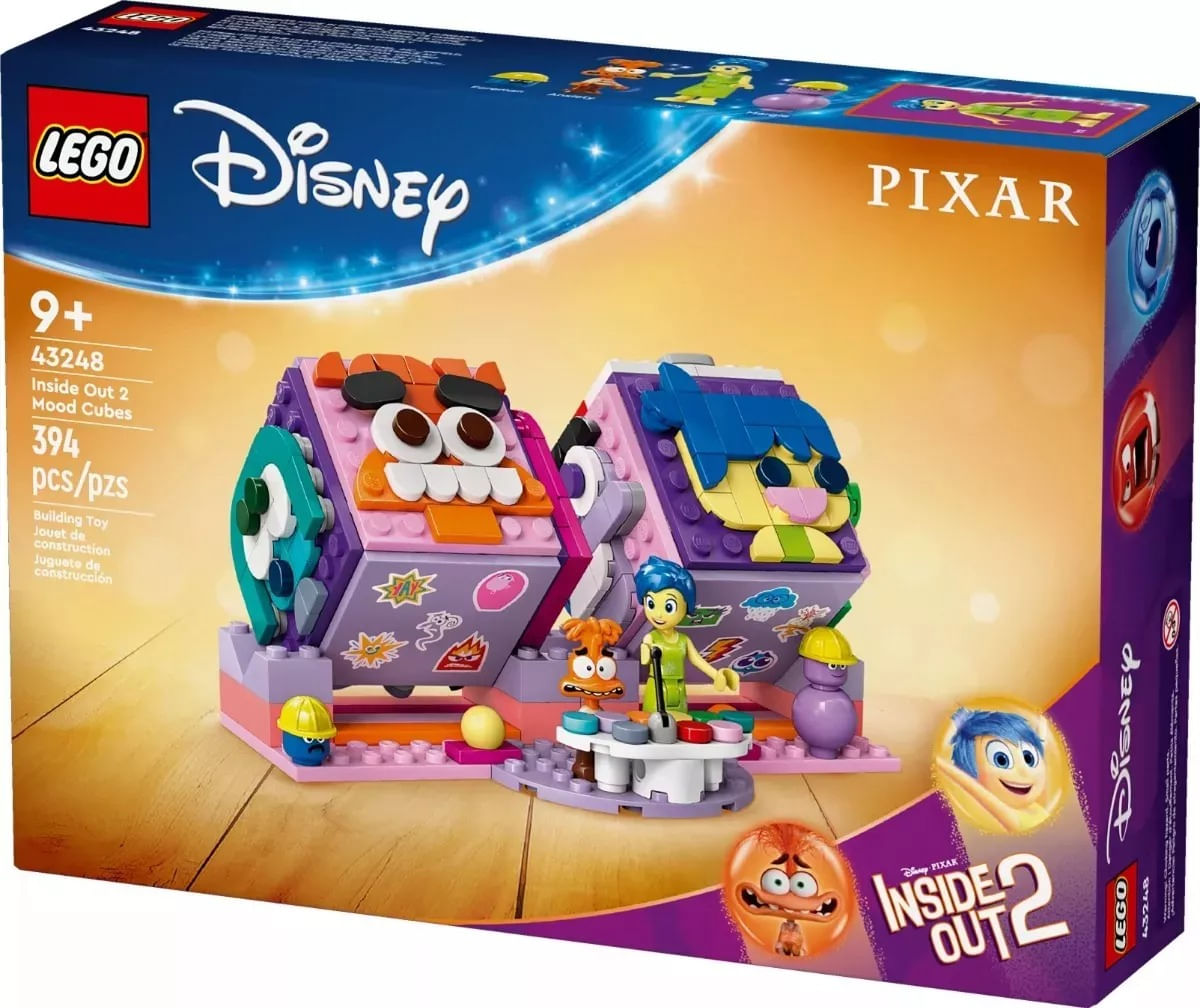 Lego Disney 394 Peças Divertidamente 2 Cubo de Emoções - 43248