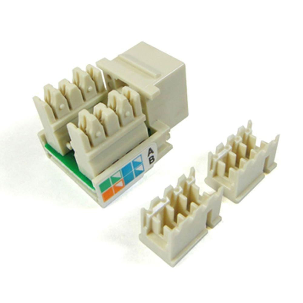 Conector Rj45 Femea Cat5 Keystone Wt-2001c-w