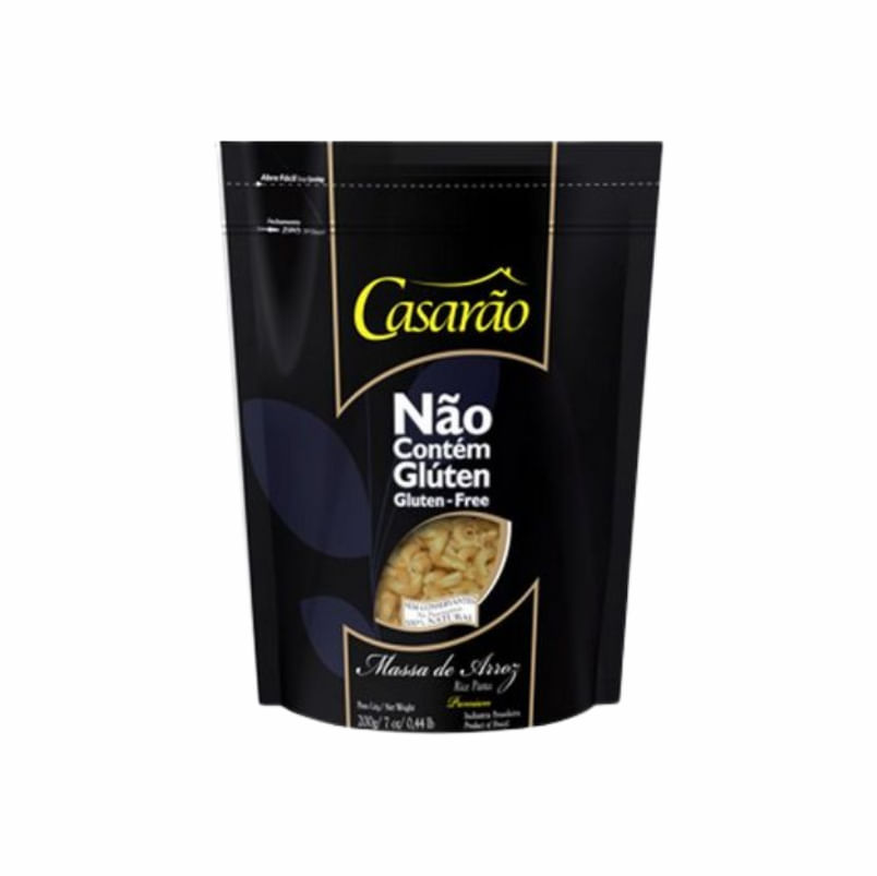 Macarrão Amori Premium Sem Glúten Casarão 200g