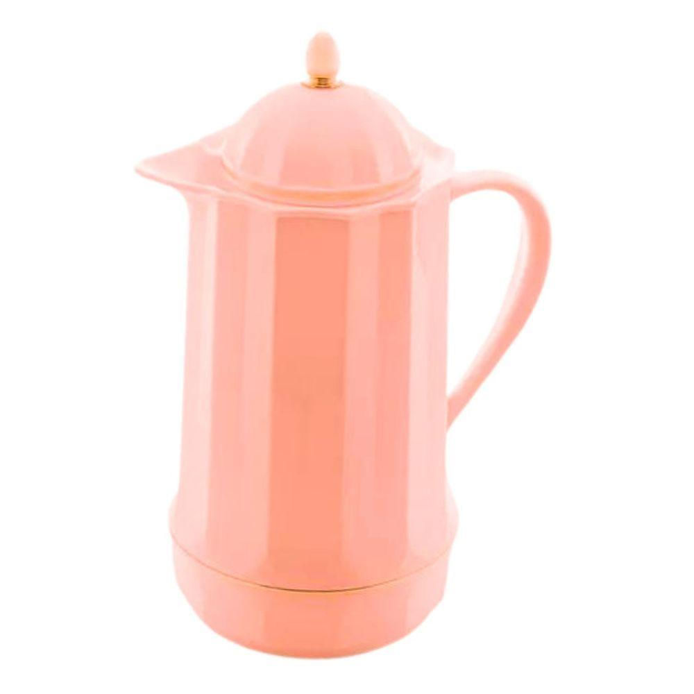 Garrafa Térmica Vintage Clássica Rosa Café Chá 1 Litro