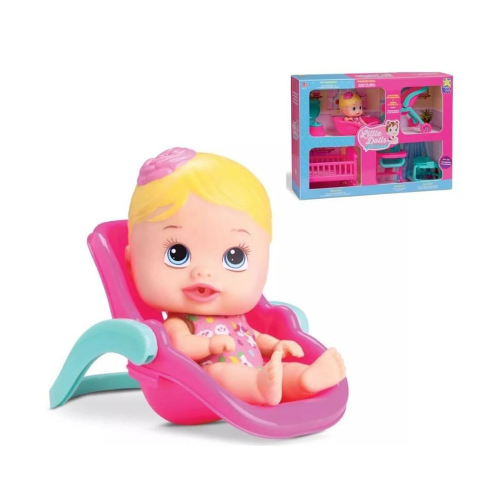 Boneca Divertoys Little Casinha