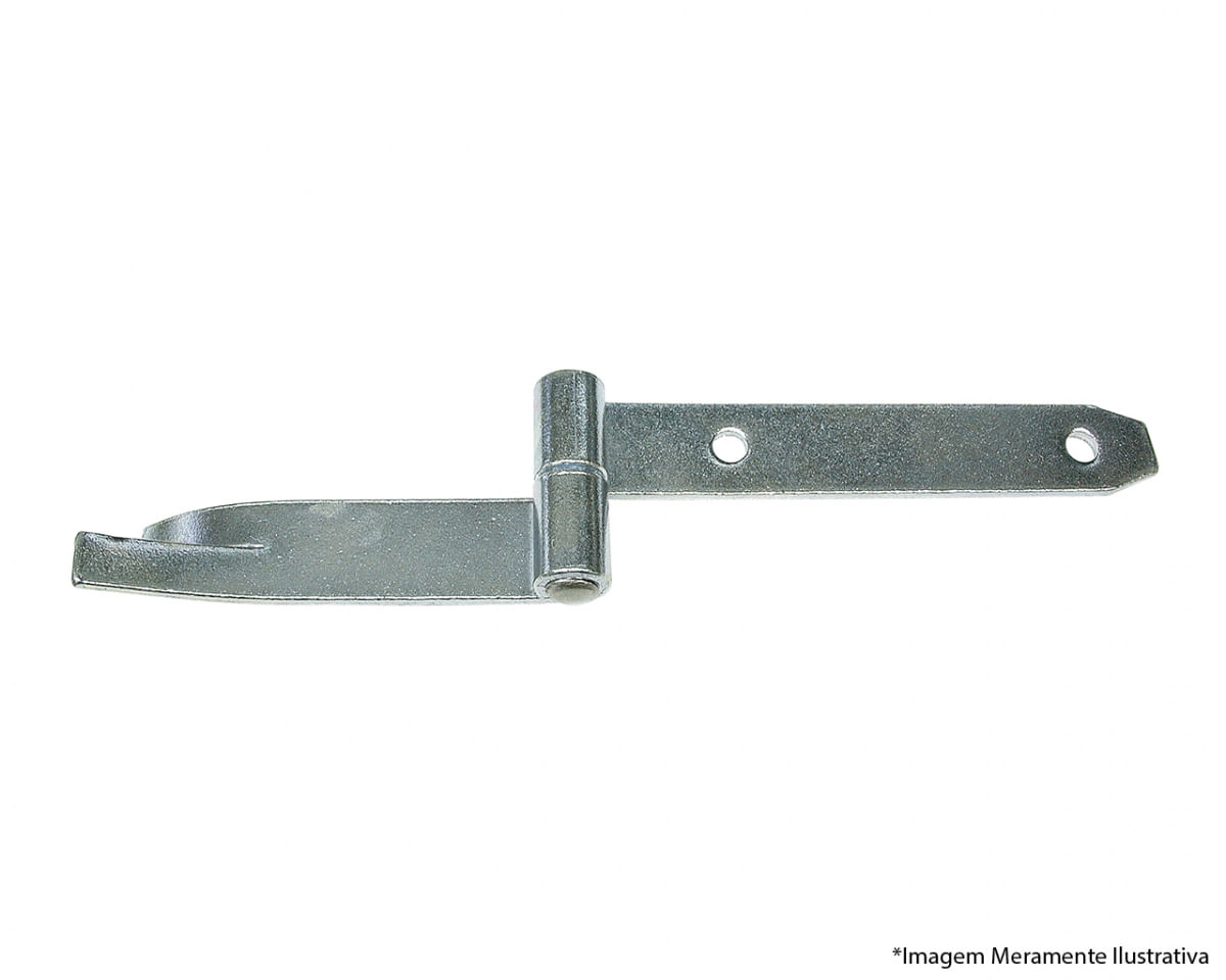 Dobradica Portao Simples 10" Chumbar