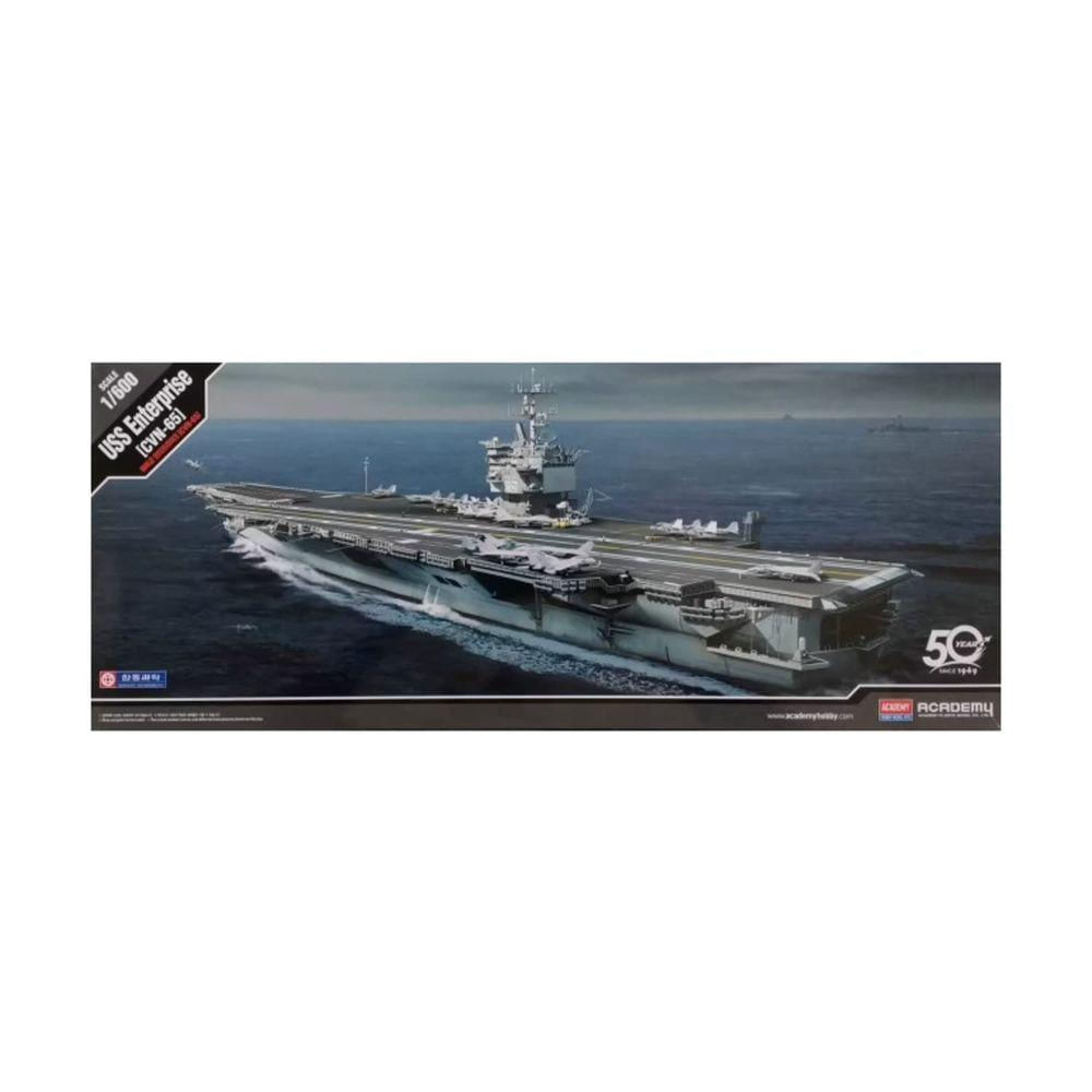 Academy Uss Enterprise Cvn-65 1-600 - Kit de Montagem