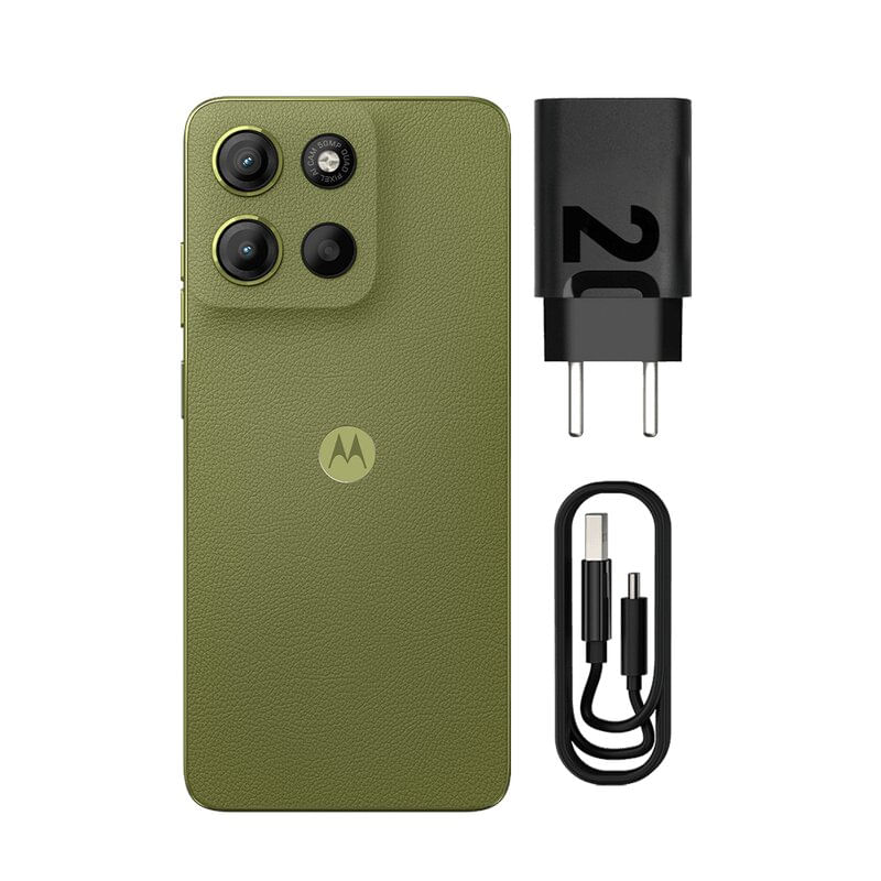 Smartphone Motorola Moto G15 256GB - Verde, 12GB Ram Boost, Câmera 50MP, Selfie 8MP e Tela 6,7"