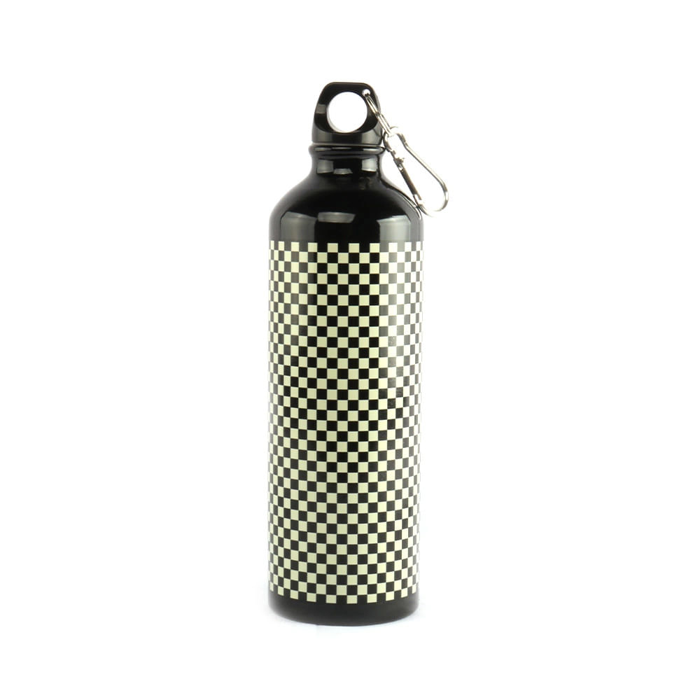 Garrafa Squeeze Le Chess Alumínio Preto 750ml