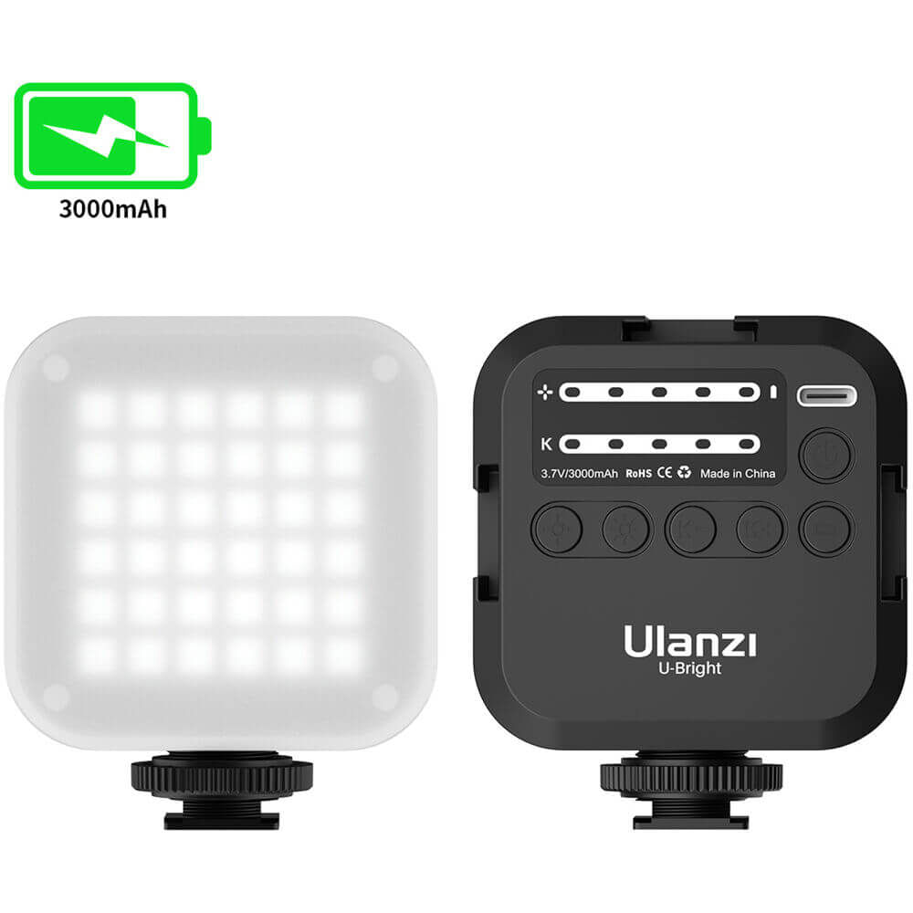 Iluminador de Led para Câmeras Profissionais / Celulares - Ulanzi U-Bright