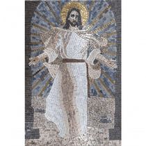 Mosaico Jesus Cristo Ressuscitado Tamanho 150x230cm