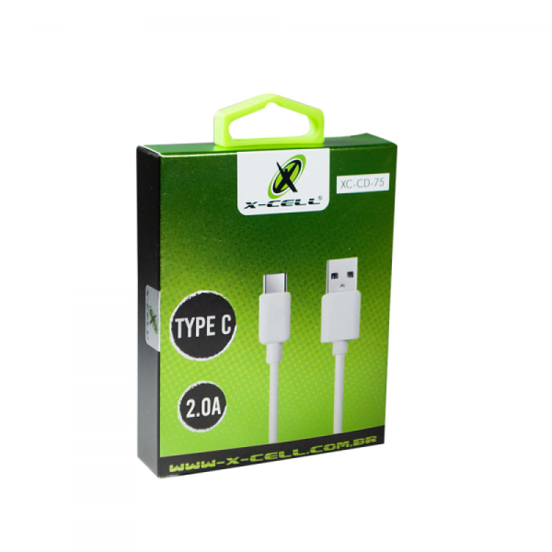 Cabo de dados USB Type C 2.0A XC-CD-75 X-Cell