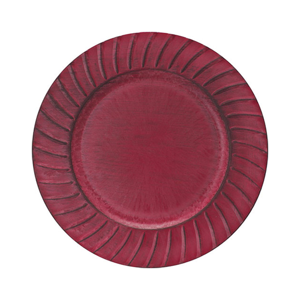 Sousplat Copa&Cia Dorico Merlot 33cm