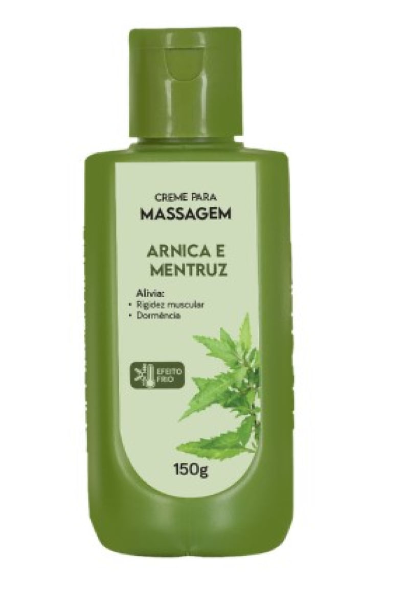 Bom Médico Creme Massageador Arnica e Mentruz 120g (3132)