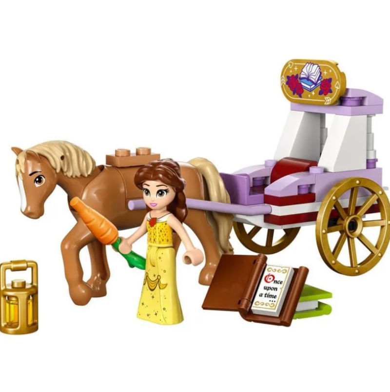 Disney Princess Carruagem Da História Da Bela -  Lego 43233