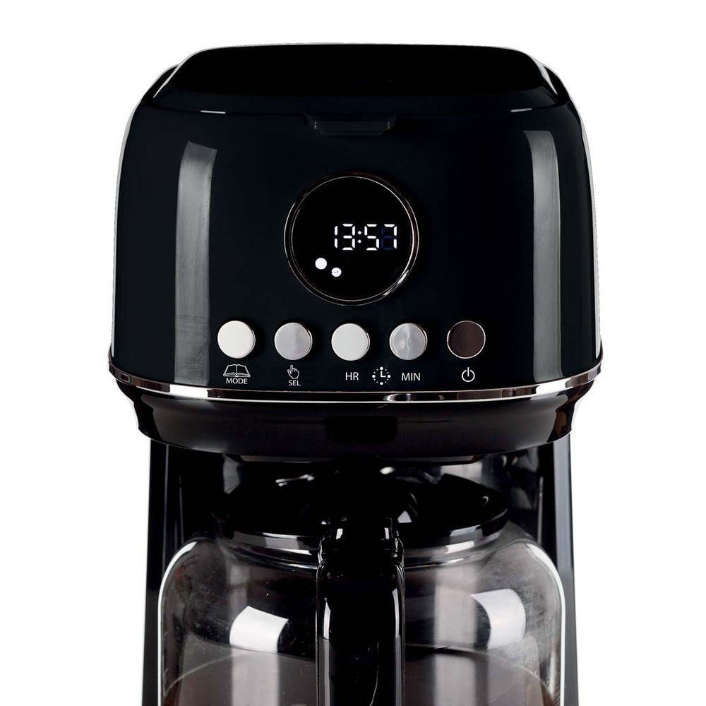 Máquina De Café Programável Moderna 110V Ariete Preta