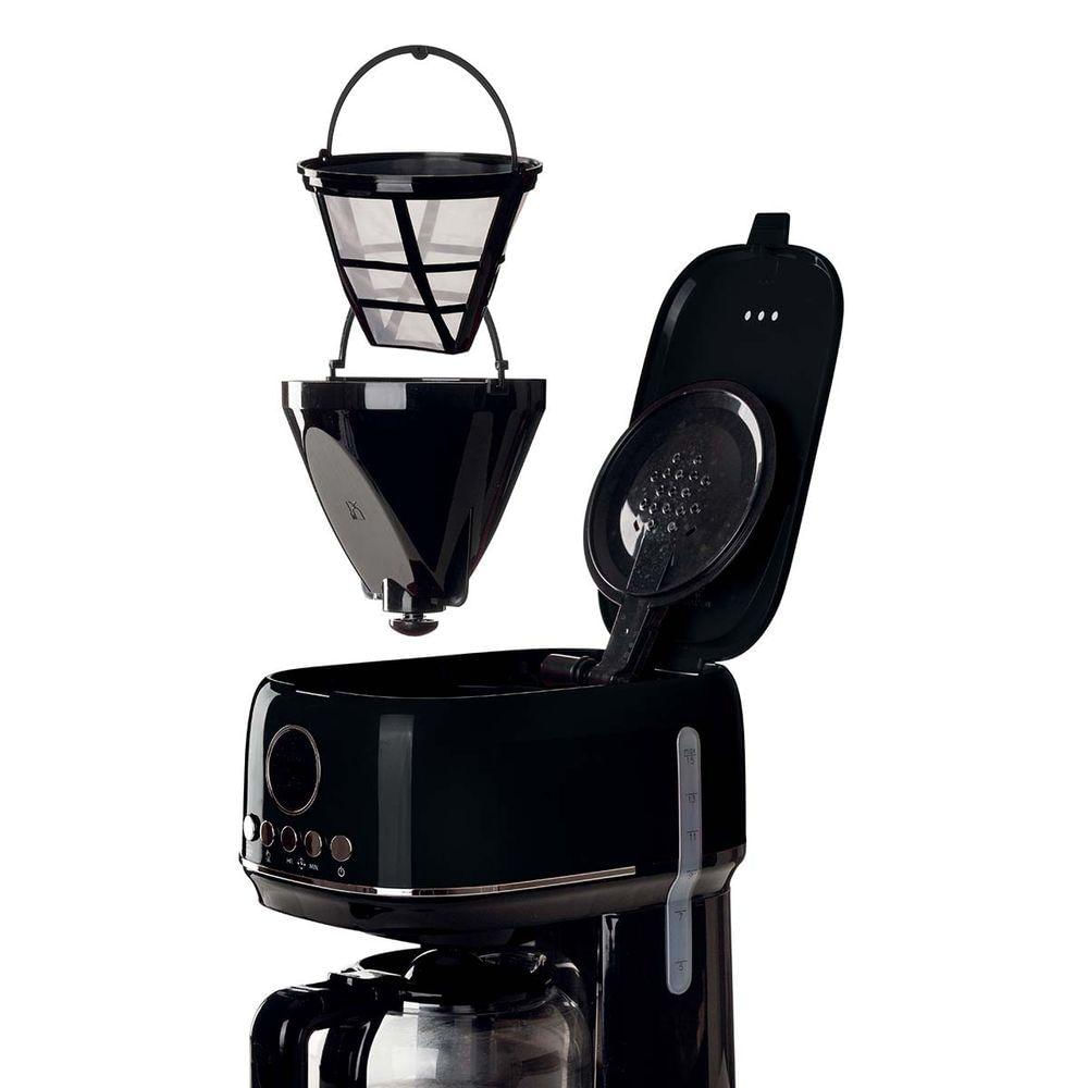 Máquina De Café Programável Moderna 110V Ariete Preta