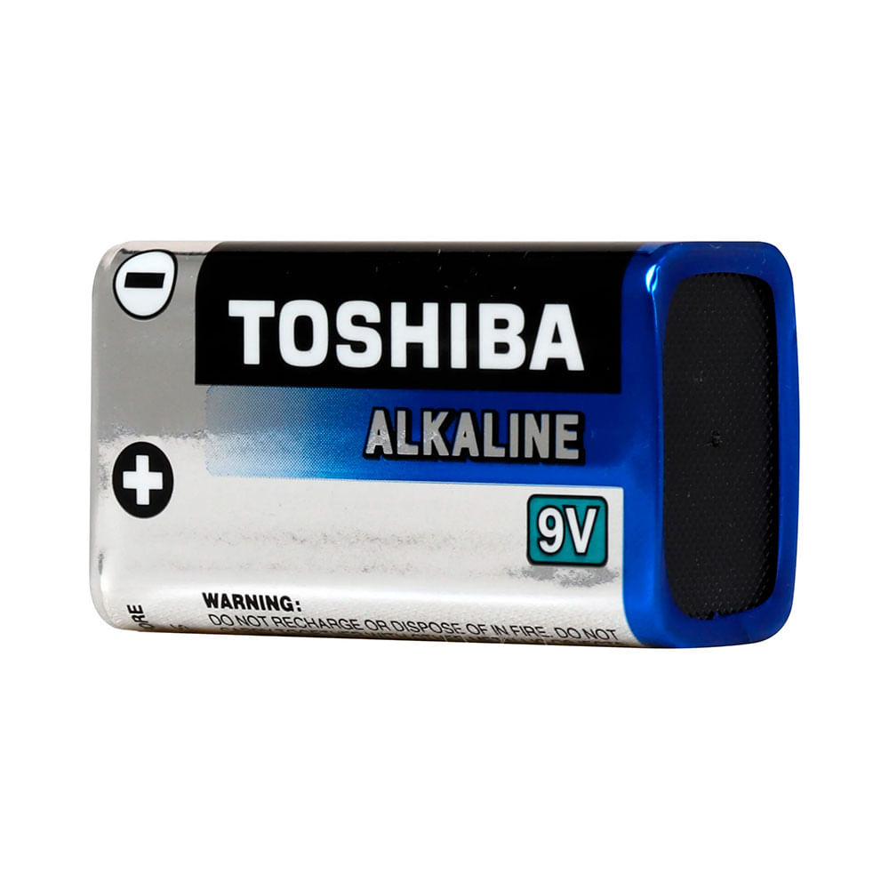 Bateria Alcalina Toshiba 6LR61GCP 9 Volts - AC3032