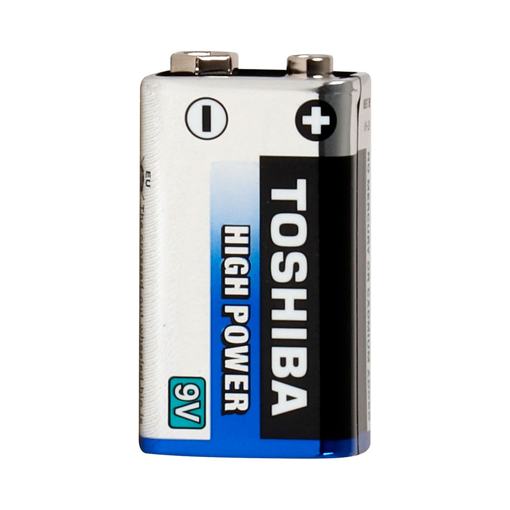 Bateria Alcalina Toshiba 6LR61GCP 9 Volts - AC3032