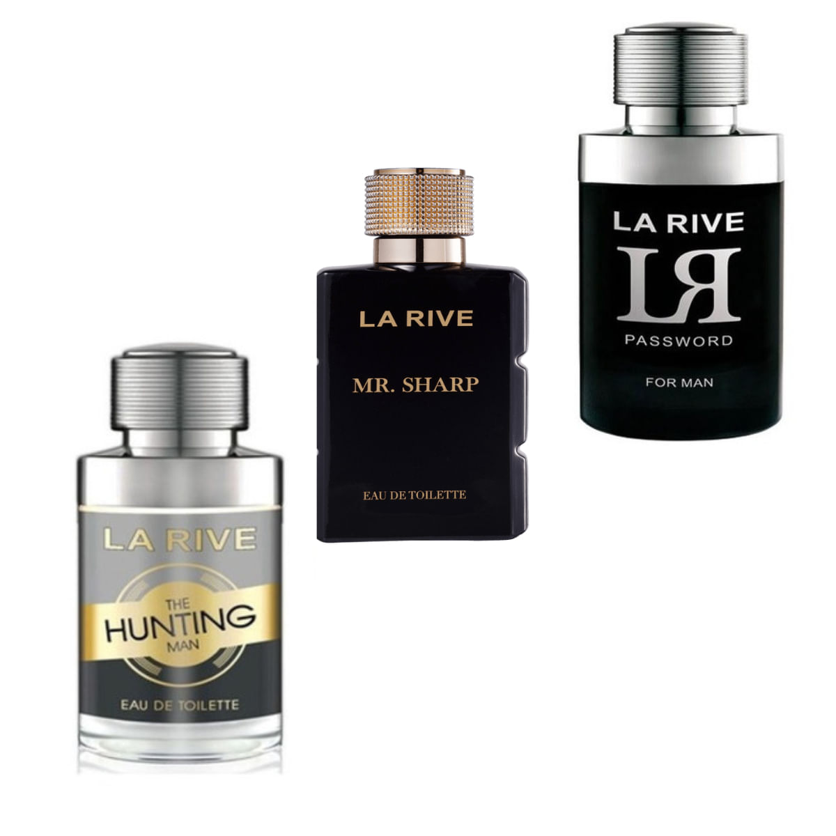 Kit 3 Perfume La Rive Cash Black Creek Mr.sharp 100ml Mas.