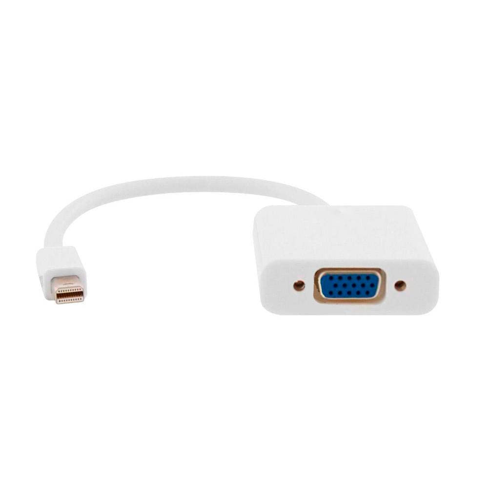 Cabo Mini Display port Thunderbolt  P/ VGA Branco