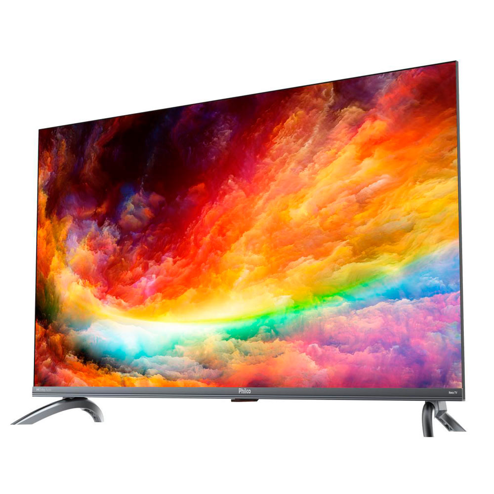 Smart TV 40” Philco PTV40E3ERSGB Roku TV Led Dolby Audio