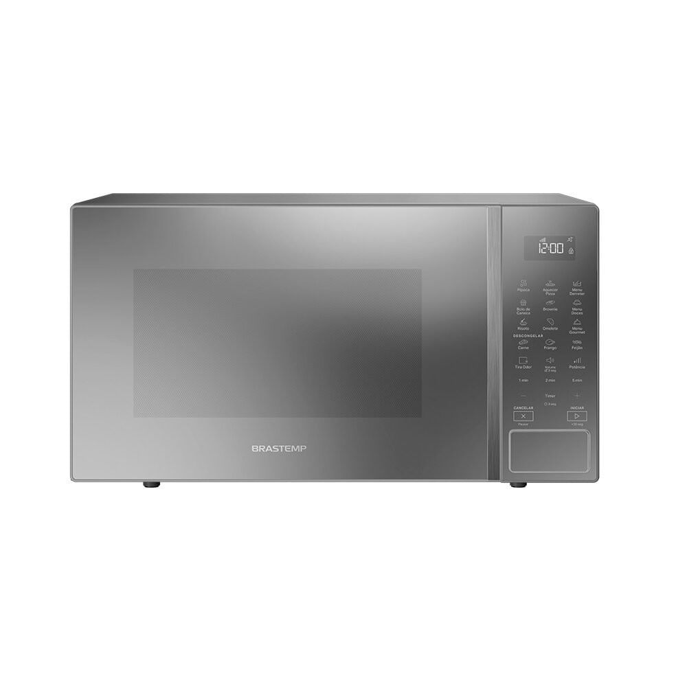 Micro-ondas Brastemp 32 Litros 18 Receitas Pré-Programadas BMS46AR Inox / 220V