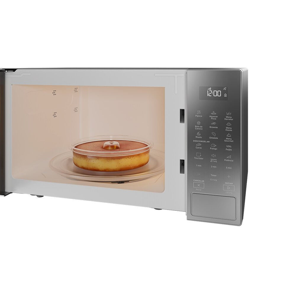 Micro-ondas Brastemp 32 Litros 18 Receitas Pré-Programadas BMS46AR Inox / 220V