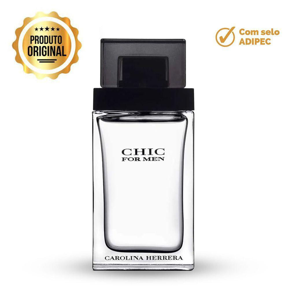 Perfume Chic For Men Eau De Toilette Carolina Herrera 100ml