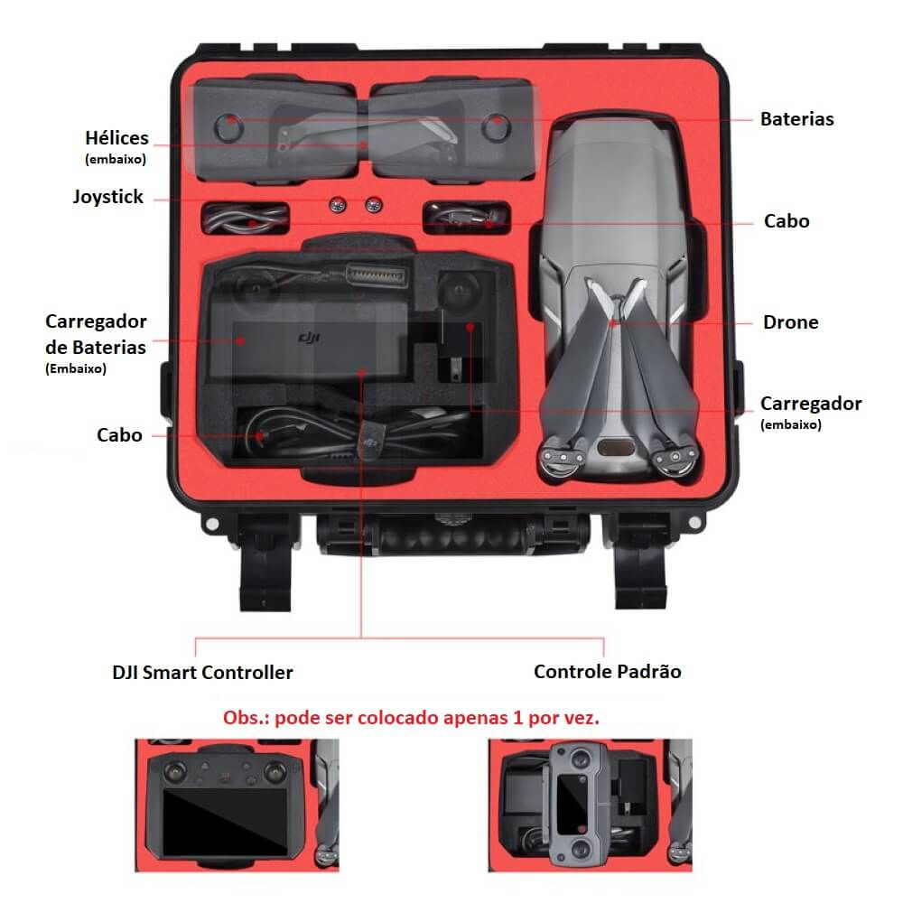 Maleta Estanque para Drone DJI Mavic 2 - StartRC