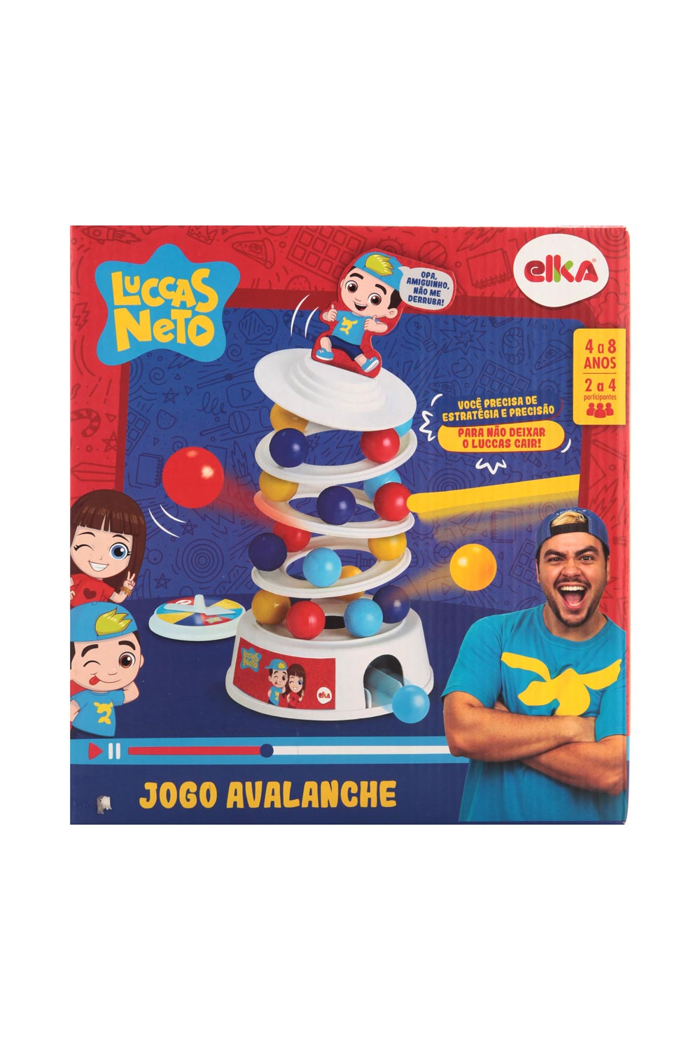 EDKids - Jogo Avalanche Luccas Neto Além de divertidos, os jogos