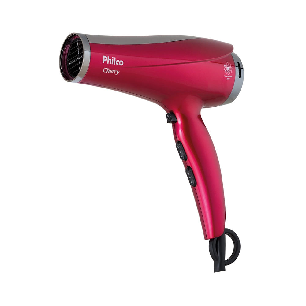 Secador de Cabelo Philco Cherry Vermelho - 2100W