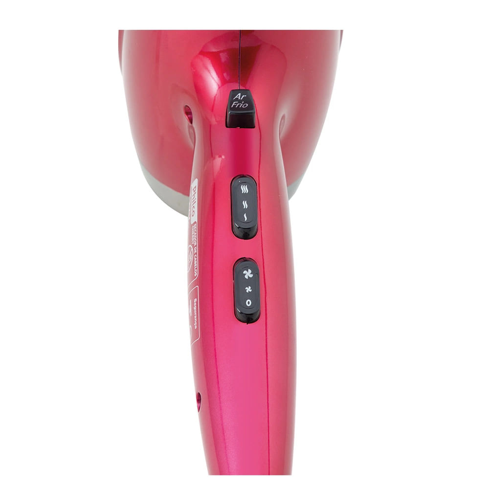 Secador de Cabelo Philco Cherry Vermelho - 2100W