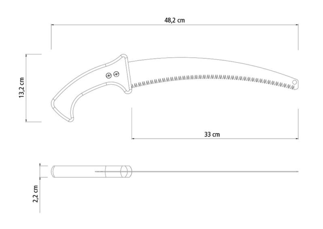 Serrote Para Poda 13" Profissional Tramontina